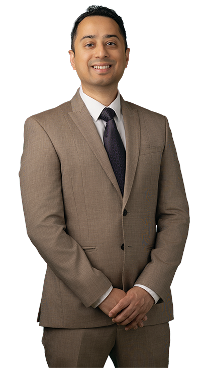Full body shot of Kaushik Mukherjee